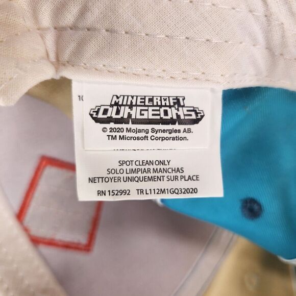 Minecraft Dungeons Culture Fly Snapback Hat Cap Colorful Crossbow Gamer Gaming - Picture 10 of 11